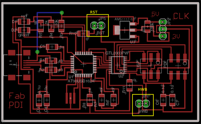 FabPDI-t90usb jumper positions